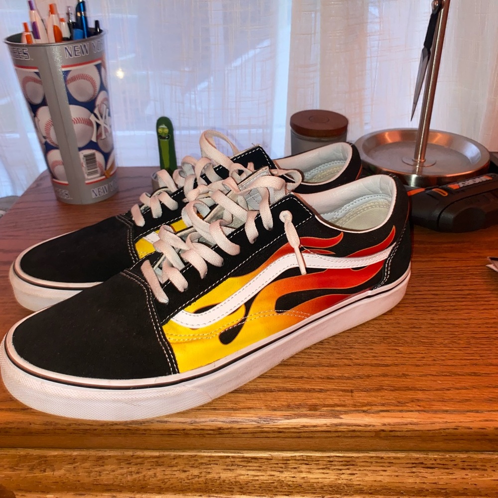 Vans flame old skool